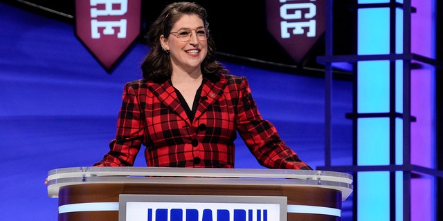 Mayim Bialik and Ken Jennings were selected as co-hosts of the game show "Jeopardy!" in July. 