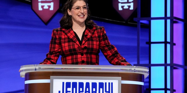 Mayim Bialik and Ken Jennings were selected as co-hosts of the game show "Jeopardy!" in July. 