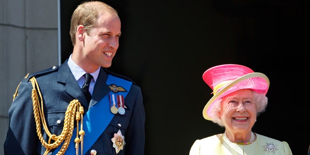 Prince William's grandmother, Queen Elizabeth, is celebrating 70 years on the throne.