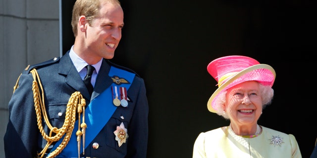 Prince William's grandmother, Queen Elizabeth, is celebrating 70 years on the throne.