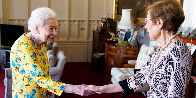 Britain's Queen Elizabeth II sported a shorter 'do in time for summer.