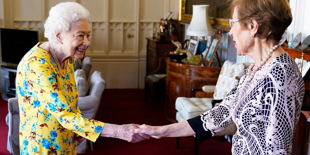 Britain's Queen Elizabeth II sported a shorter 'do in time for summer.