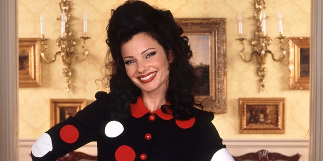 Fran Drescher, as Fran Fine, in the CBS television sitcom "The Nanny," circa 1997.