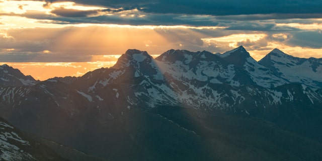Glacier National Park's mountains