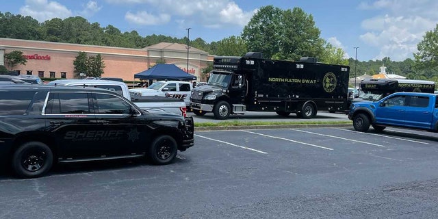 Police said there were no reports of shots being fired.