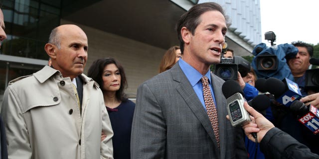 FILE: Republican candidate for California attorney general Nathan Hochman in Los Angeles.