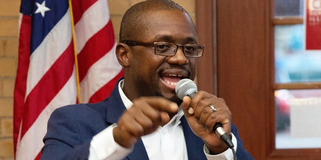 In a Democratic primary race to represent Illinois' First Congressional District, Chris Butler faced off Tuesday against 15 other candidates.
