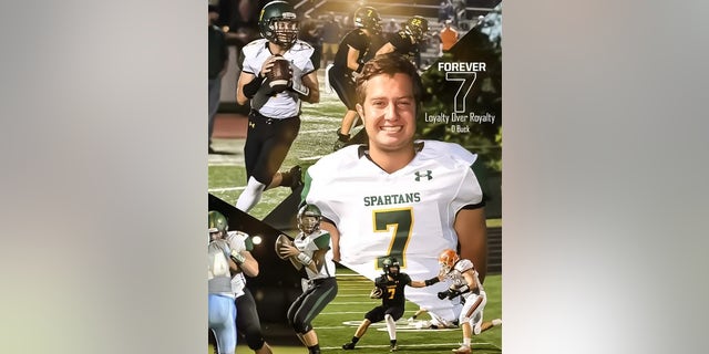 Illinois teen Dylan Bucker was the star quarterback at Glenbrook North High School's football team.