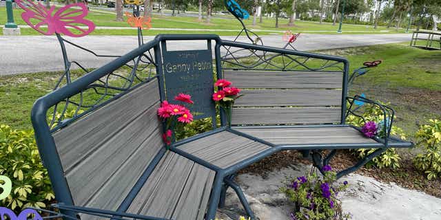 Image of the memorial made to remember Gabby Petito.