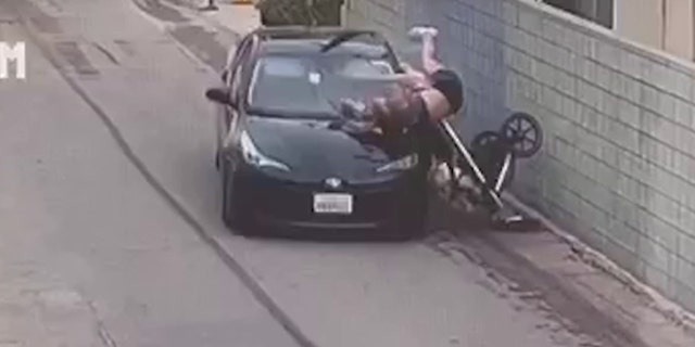 Surveillance video recorded the entire Aug. 6, 2021, hit-and-run incident in Venice, California. The woman injured blasted Los Angeles County District Attorney George Gascon during an early release hearing for the teen driver in June 2022. 