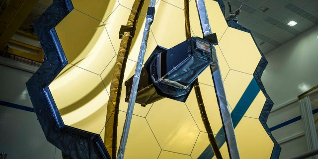 James Webb Space Telescope seen on March 5, 2020. 