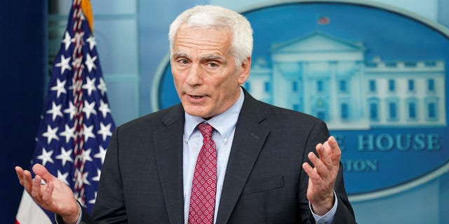 White House Council of Economic Advisers member Jared Bernstein speaks during a press briefing at the White House in Washington, U.S., April 1, 2022.