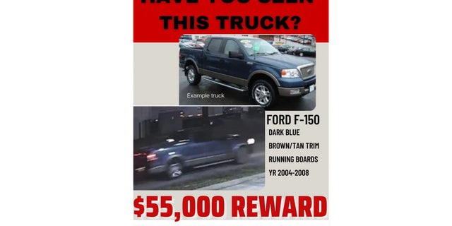A poster announcing a $55,000 reward for information about the unsolved murder of Jared Bridegan.