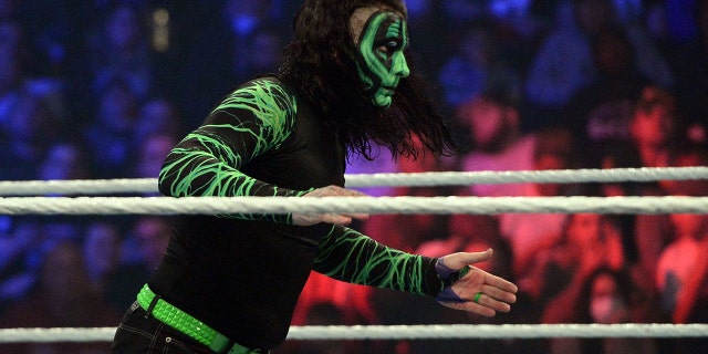 Nov 21, 2021; Brooklyn, NY, USA; Jeff Hardy during the men’s five on five elimination match during WWE Survivor Series at Barclays Center.