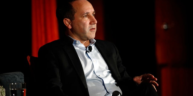 Baltimore Orioles' John Angelos speaks at a news conference on Nov. 19, 2018.