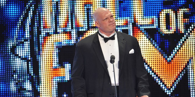 Glenn Jacobs attends the 2011 WWE Hall Of Fame Induction Ceremony at the Philips Arena on April 3, 2011, in Atlanta.