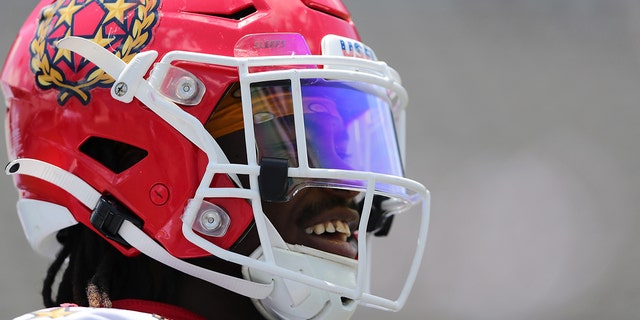 KaVontae Turpin of the New Jersey Generals during the fourth quarter of a game against the Tampa Bay Bandits at Protective Stadium May 28, 2022, in Birmingham, Ala.