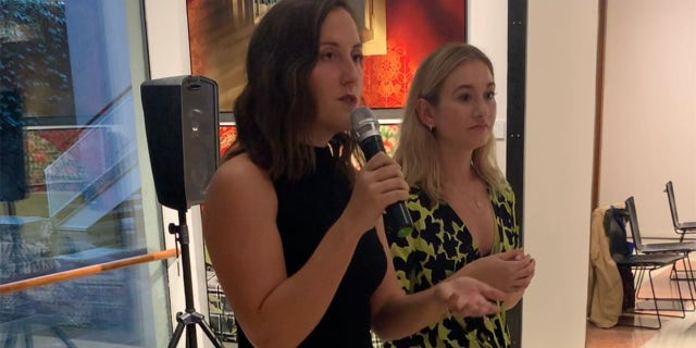 To help lessen the cost of her education and start to pay off her student loans, Jones (left) decided to donate her eggs.