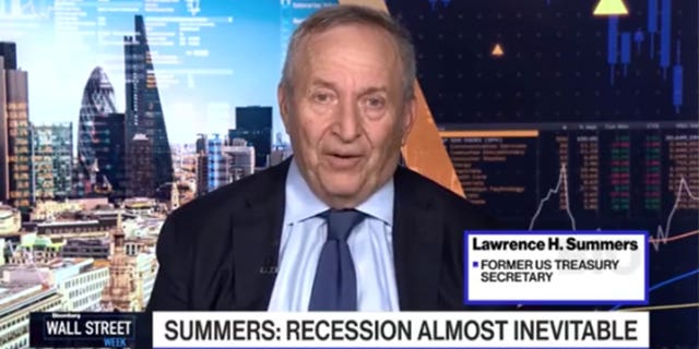 Larry Summers said Sunday that a recession is "almost unavoidable."