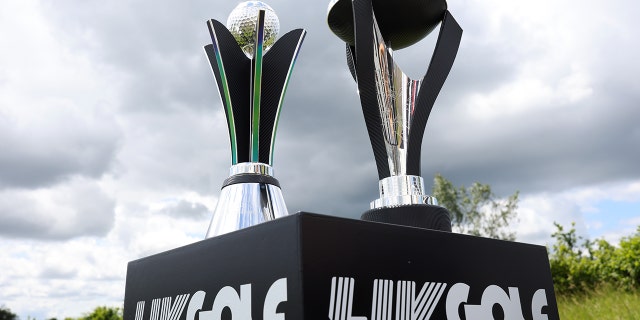 LIV Golf trophy