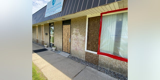 The Lennon Pregnancy Center in Dearborn, Michigan was vandalized with its windows smashed and walls spray-painted.