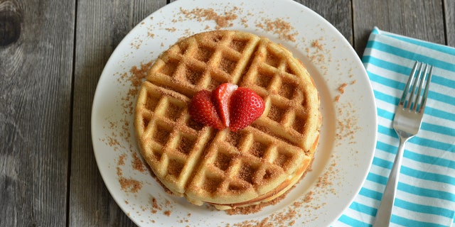 Make these churro waffles this weekend.