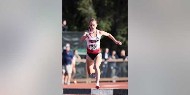 Madisan DeBos at the Stanford Invite at Stanford University, April 2022.