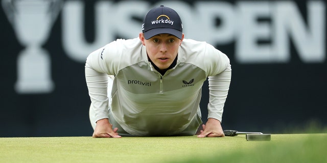 US Open 2022: Matt Fitzpatrick holds off Will Zalatoris, Scottie Scheffler for first major victory 2 Matt Fitzpatrick of England lines up a putt on the sixth green during the final round of the 122nd U.S. Open Championship at The Country Club on June 19, 2022 in Brookline, Massachusetts.