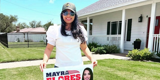 Republican congressional candidate Mayra Flores, who won a special election on Tuesday in Texas' 34th Congressional District. Flores becomes the first Mexican born woman ever elected to Congress
