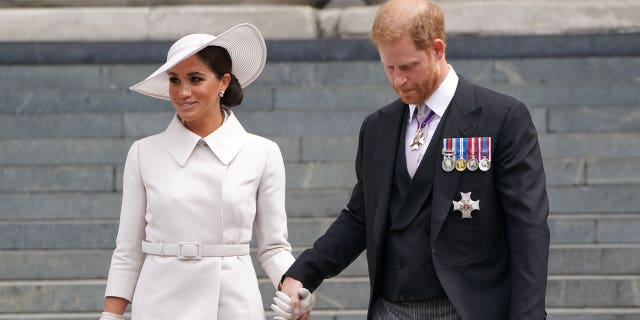 The Duke and Duchess of Sussex reside in California with their two children.