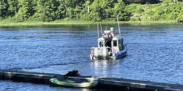 Massachusetts State Police say their Dive Team and Marine Unit are searching the Merrimack River on Friday with Newburyport's Police and Fire Departments for a missing six-year-old boy.