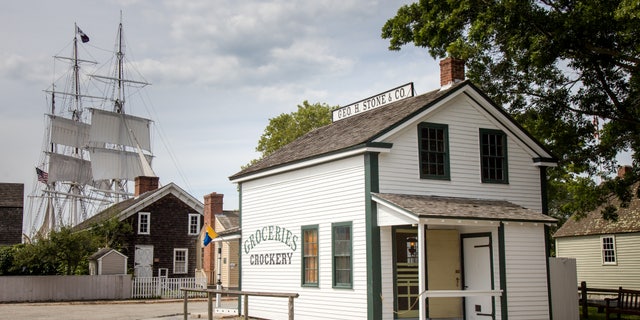 Mystic Seaport recreates oceanfront life in the age of sail.