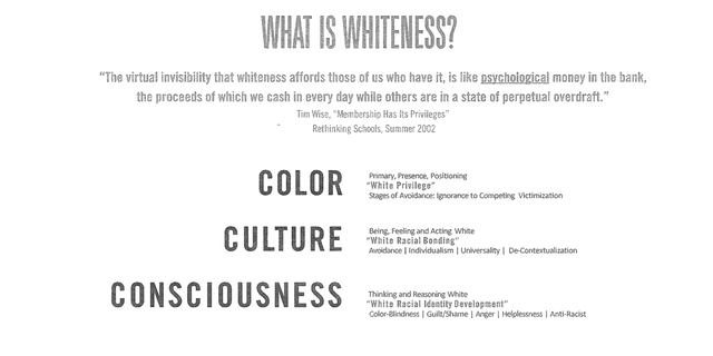 Presentation from the Pacific Educational Group explaining "What is Whiteness." 