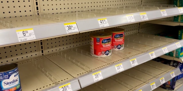 Many stores continue to report a shortage of infant formula.