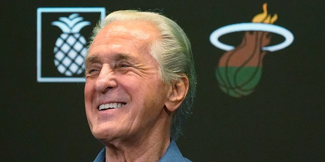 Heat’s Pat Riley, 77, has no plans to retire, says he could do more push-ups than reporter