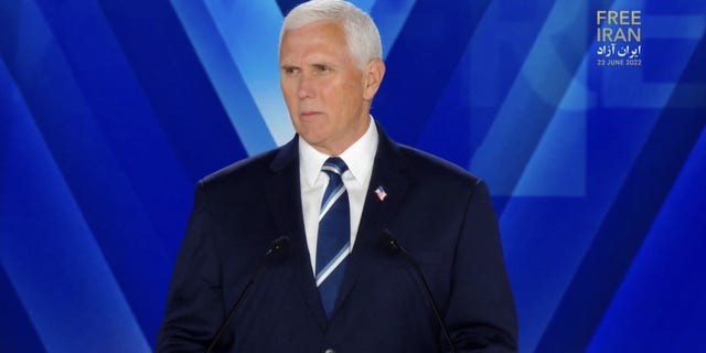 Former Vice President made a major policy speech, Thursday, on Iran. Pence was visiting the headquarters of a major Iranian opposition group.