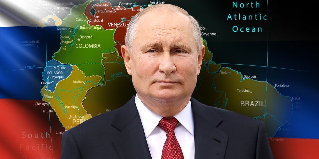 Russian President Vladimir Putin smiles during the ceremony marking the Flag Day in front of the Victory Museum at Poklonnaya Hill, on August 22, 2021, in Moscow, Russia. Russians marks the Flag Day since 1991.