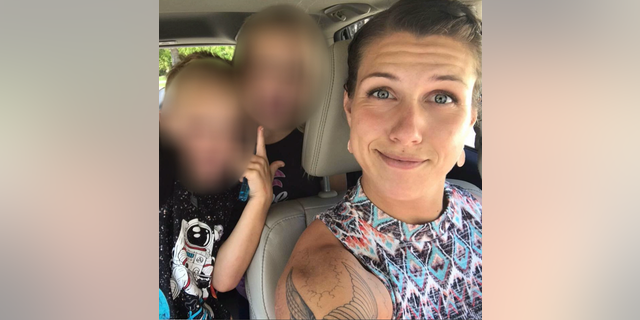 Shannon Gardner-Fernandez with her twins from her marriage to ex-husband Jared Bridegan.