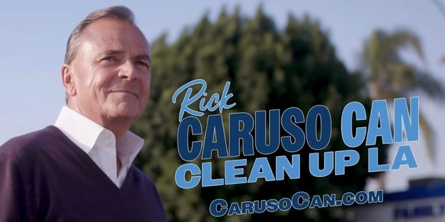 Milyarder geliştirici ve Los Angeles belediye başkan adayı Rick Caruso tarafından kampanya reklamı