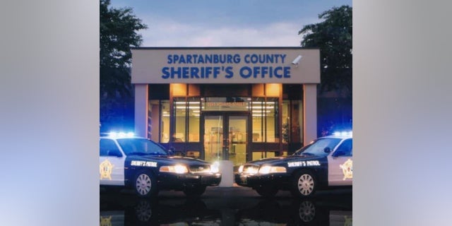 A Spartanburg County Sheriff's deputy was shot Tuesday by a suspect, local reports said.