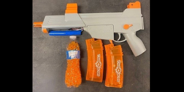 The water gun that Akron Police believe provoked the altercation that led to Ethan Liming's death.