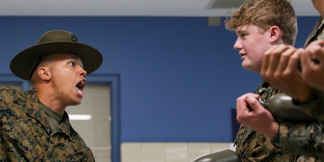 Sam Short (right) told Fox News Digital he's always wanted to be a Marine.