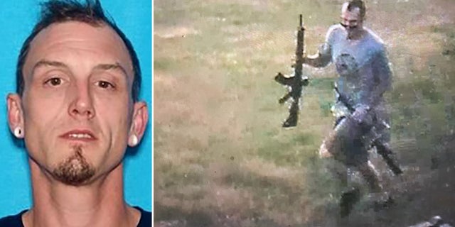 Samuel Quinton Edwards, 34, was identified as the gunman wanted in connection to the shooting of a Hendersonville police officer in a Nashville suburb on Monday night. Investigators say Edwards is armed with two guns and should be considered "extremely dangerous."