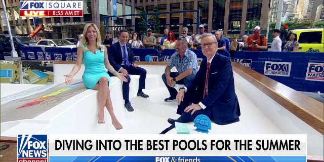 "Fox and Friends" premieres the world's first 3D-printed fiberglass pool on June 29, 2022.