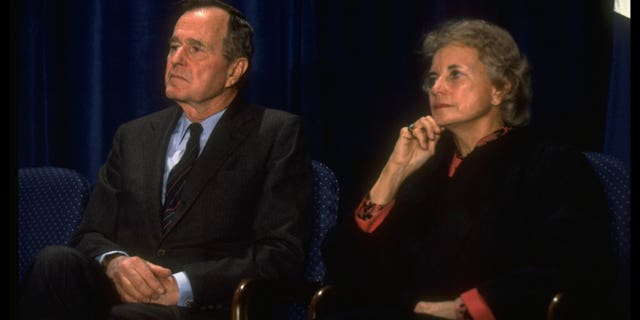 Justice Sandra Day O'Connor was the first female appointed to the Supreme Court in 1981.