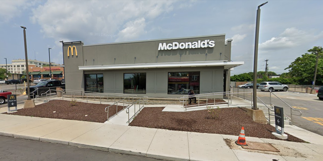 McDonald's in the Penrose neighborhood of St. Louis, Missouri.