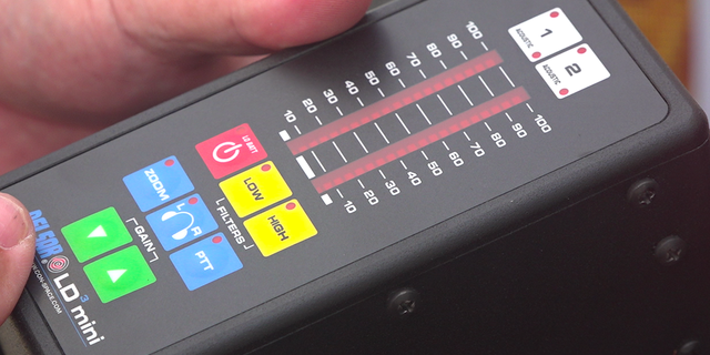 Any sounds picked up by the sensors will be detected on this gauge. This will help first responders determine if anybody is still inside a collapsed or flooded building.
