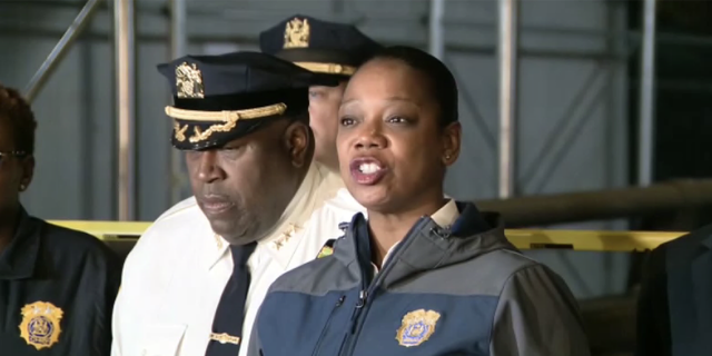 New York City police give an update on a shooting in Harlem where at least one person was killed and eight others were injured over Father's Day weekend.
