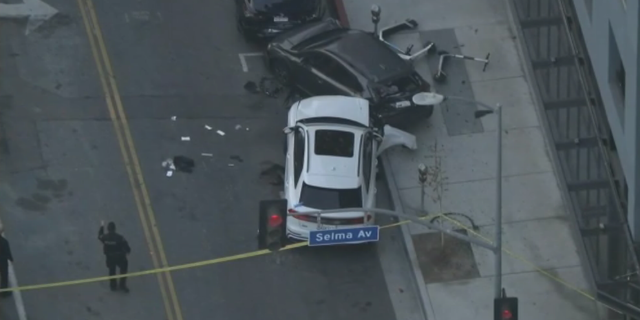 A man was shot and killed near the Hollywood Walk of Fame on Wednesday night.