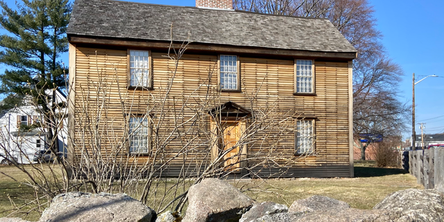 John Adams was born into humble circumstances in this saltbox-style colonial home in Quincy, Mass., outside Boston. It's part of the Adams National Historical Park today.